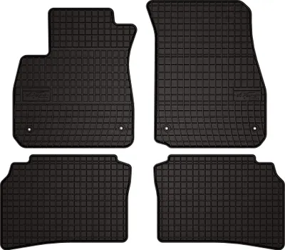 Immagine prodotto di Tappetini auto in gomma adatto per Opel Insignia B (2017-2022, liftback, berlina, station wagon, sports tourer) neri, set 4 pz, con fissaggi