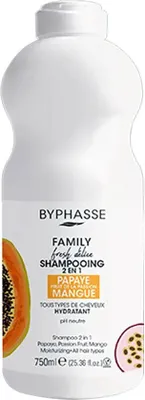 Zdjęcie produktu dla Byphasse Family Fresh Delice Champú 2 En 1 750ml