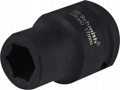 Image de Clé à douille de 3/4 de pouce, 17 mm, en acier CrV, pour usage professionnel en atelier