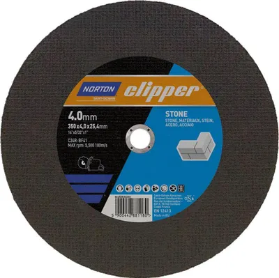 Image de Disque à tronçonner la pierre C24R-350x4.0x25.4mm