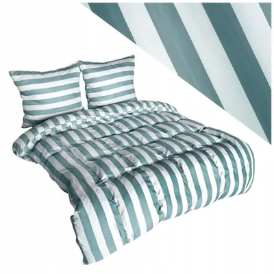 Produktbild von Eusebia Home Bettwäsche Set 160x200 Mikrofaser Streifen