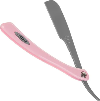 Immagine prodotto di Rasoio dritto shavette manico rosa Professional Artist Club ACSR-RP