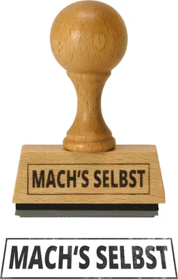 Produktbild von Mach's Selbst Holzstempel