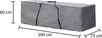 Produktbild von Winza Outdoor Covers - Gartenmöbelzubehör - Gartenmöbel-Schutzhüllen - Premium Aufbewahrungstasche - Lounge Kissen - 200x75x60 cm