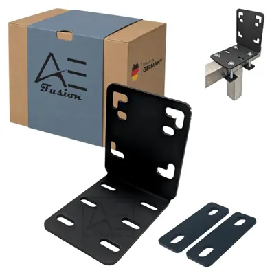 Produktbild von Balkonfächerhalter Adapter für Balkongeländer Eckig Balkonfächer bis 160cmx160cm hochwertige Befestigung/Halter/Adapter am Geländer Ohne Bohren!