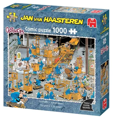Immagine prodotto di Jan van Haasteren, Oldtimers, Los gehts, 1000 Teile Puzzle