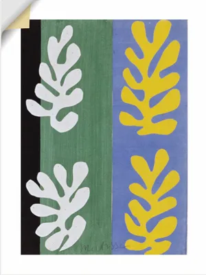 Produktbild von ARTland Wandbild, selbstklebend Komposition (Der Samt). 1947 Größe: 60x80 cm