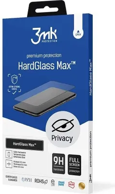 Immagine prodotto di Apple iPhone X/Xs/11 Pro - 3Mk Hardglass Max Privacy Nero