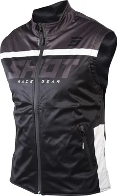 Immagine prodotto di Gilet da motocross Shot Bodywarmer Lite 2.0, nero/bianco, S