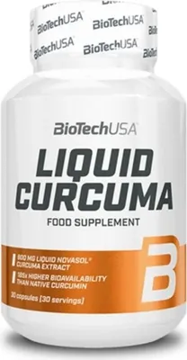 Produktbild von BioTech Liquid Curcuma 30 Kapseln