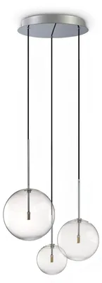 Image de Suspension Ideal Lux 3x G4 chrome IP20 EQUINOXE 339696