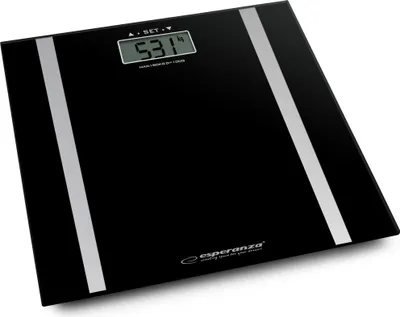Immagine prodotto di EBS013K PESO DA BAGNO NERO vetro digitale