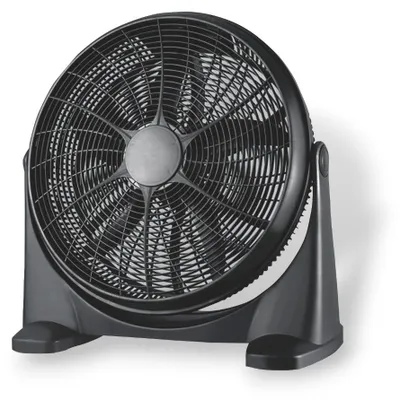 Image de Ventilateur sur pied puissant de 80 W à 5 pales, Ø 50 cm, avec inclinaison réglable