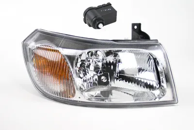 Produktbild von Scheinwerfer passend für Ford Transit 00 01/2000-05/2006 H4 Rechts m. Stellmotor 4047299 1435867 1063829 6C1113K198AA XS4X13K198AB YC1X13K198AA Johns