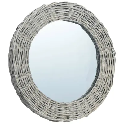Image de Miroir 70 cm en osier