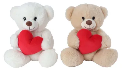 Produktbild von Take Me Home Knuffel Pluche - Beer met Hart, 21cm