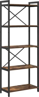 Obrázek produktu pro vidaXL Knihovna z kouřového dubu 60 x 30 x 155 cm Dřevotřísková deska