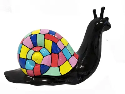 Image de Deko Schnecke Figur Statue Skulptur 100cm Figuren Statuen Skulpturen Dekoration
