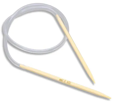 Bambus Rundstricknadel Größe 3,5 mm, 40 cm Stricknadel Bambus-Holz