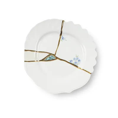 Produktbild von Seletti Teller Kintsugin 3 Dessert Plate Porzellan (21cm)
