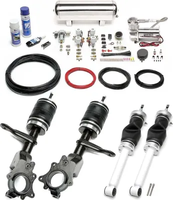 Productafbeelding van TA Technix luchtvering, Viair compressor set, zilver, voor Audi 80 B2 en VW Passat 32B
