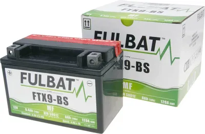 Obrázek produktu pro Baterie FULBAT FUL MF - FTX9-BS / YTX9-BS (suchá, bezúdržbová, včetně kyseliny)