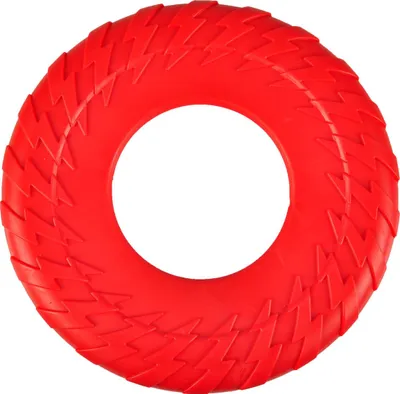 Immagine prodotto di Disco giocattolo per cani Flamingo in TPR con squeaker rosso