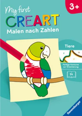Image de My first CreArt Peinture par numéros à partir de 3 ans - Animaux