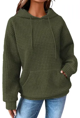 Produktbild von Damen Hoodie mit Kapuze und Kängurutasche