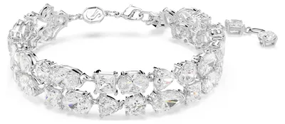 Produktbild von Swarovski Uni Mesmera Armband Weiß Rhodiniert 5669927