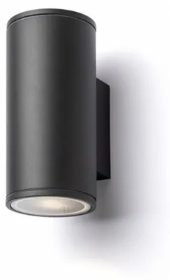 Zdjęcie produktu dla Lampa ścienna LIZZI II antracyt 230V GU10 2x35W IP54