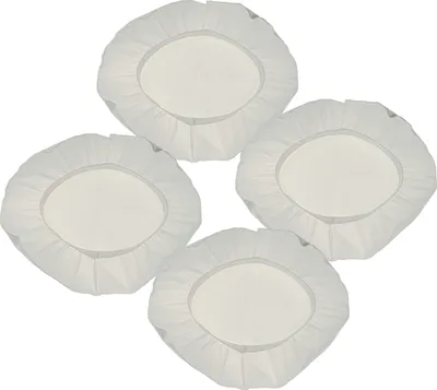 Produktbild von vhbw 4x Membranfilter kompatibel mit Dewalt D27902, D27902M, D27901 Staubsauger - Stofffilter-Set Weiß