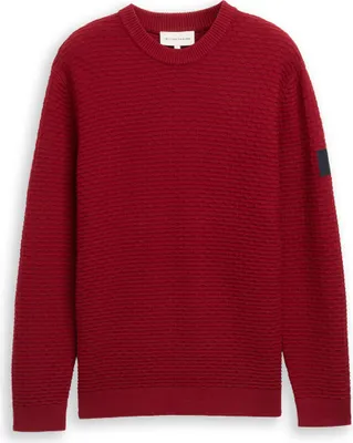 Produktbild von Strickpullover mit Rundhalsausschnitt