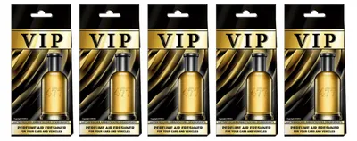 Produktbild von 5x Auto Duft VIP 477, Lufterfrischer Auto,Duftbaum auto,Auto zubehör,Duftspender