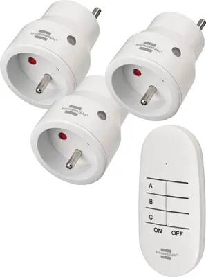 Produktbild von Steckdose Brennenstuhl   Weiß 2300 W 230 V (3 Stück)