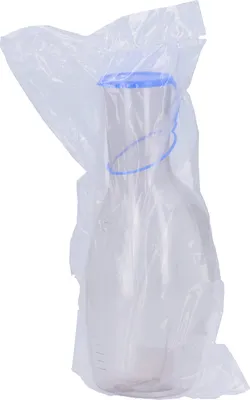 Immagine prodotto di Bottiglia per urina uomo in plastica trasparente 1 pz