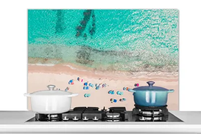 Obrázok produktu pre MuchoWow® Kuchynský splashback - Kuchynský backsplash - Ochrana steny sporáka a drezu - SumTime 100x65 - Alu-Dibond (alternatíva skleneného splashbacku) - Tepelne odolný - Splashback sporáka - Ochrana dlaždíc - Kuchynský backsplash - Kuchynský backsplash - Ochrana steny - Dibond - Splashback sporáka