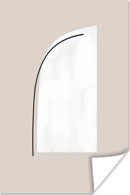 Produktbild von MuchoWow® Poster Pastell - Abstrakt - Design 40x60 cm - Plakate für die Wand - Poster Babyzimmer