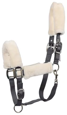 Produktbild von Waldhausen Halfter Fluffy Anthrazit WB
