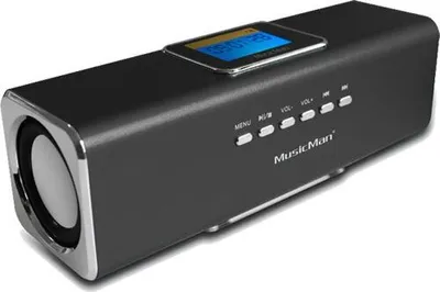 Obrázek produktu pro Technaxx MusicMan MA Display Soundstation, 6 W, 150 - 18000 Hz, 4 ohm, 80 dB, 10%, Kabel