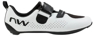 Produktbild von Northwave Herren Radschuh Tribute Weiß mit Morph-Sohle und Klettverschluss