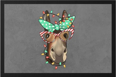 Produktbild von Frohe Weihnachten Fußmatte Weihnachten Merry Christmas Frohe Weihnachten Weihnachtszeit 24. Dezember Heiligabend