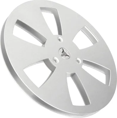 Immagine prodotto di bobina vuota da 1/4 7 pollici, bobina vuota da 7 pollici, bobina takeup vuota, bobina a nastro vuota a 6 fori, bobina takeup di registrazione, bobina vuota a nastro