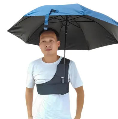 Obrázok produktu pre Omgoods – Držiak na dáždnik, ktorý sa dá nosiť cez rameno a má nastaviteľný popruh