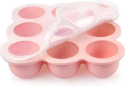 Productafbeelding van Famanu bewaardoos voor babyvoeding met 9 vakken en een flexibel deksel - veelzijdig in gebruik