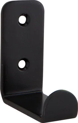 Produktbild von Mantelhaken Amenti Breite 25 mm, Garderobenhaken Höhe 54 mm, Stahl schwarz