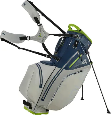 Immagine prodotto di Big Max Aqua Hybrid 4 Stand Bag Navy/Grigio/Lime