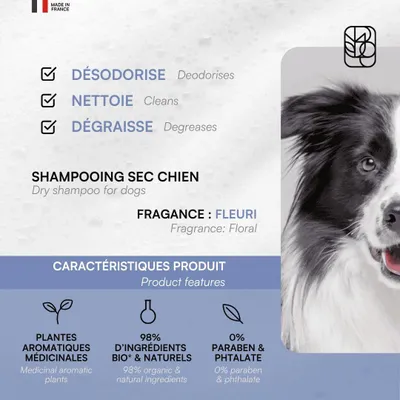 Immagine prodotto di Biogance BGWD Shampoo secco per cani, 150 ml