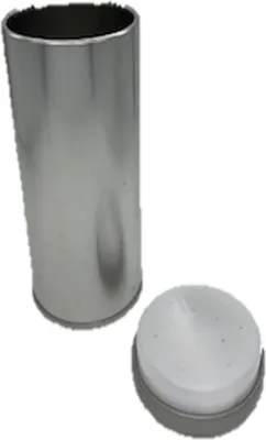 Produktbild von Aufbewahrungsdose - Silber Aromaschutzdeckel  Vorratsdose für Kaffee oder Tee15 x 7 cm