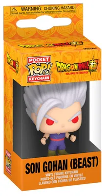 Obrázok produktu pre Kľúčenka Pocket POP, séria Dragon Ball Super, postava Gohan Beast (Super Hero)